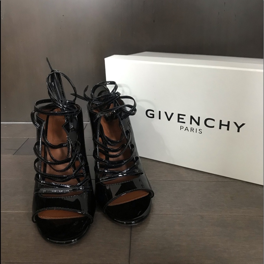 Givenchy lace-up heels